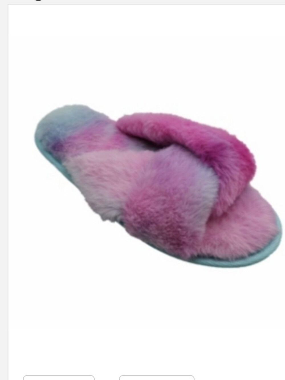 Jenni Women's Tie Dye Crossband Slippers, Created for Macy's Shoes SHOES